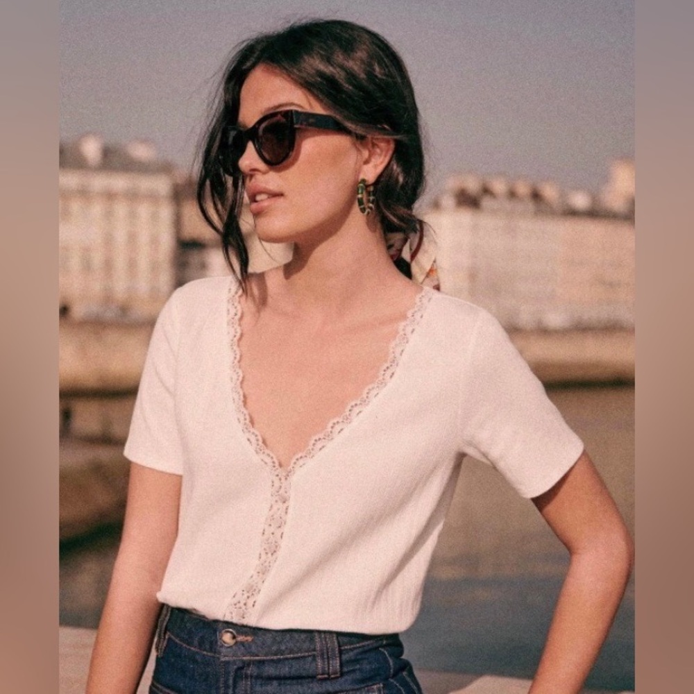 Beautiful White Button Up